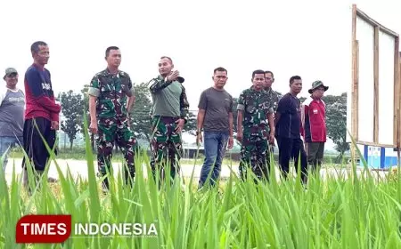 Aster Kasdam Brawijaya: TNI Komitmen Jaga Ketahanan Pangan dari Desa