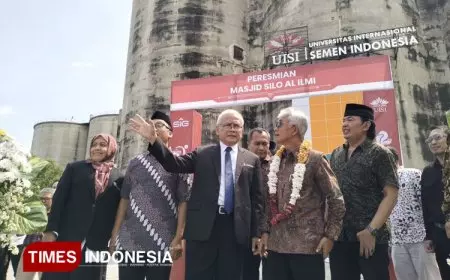 Pertama di Indonesia, Masjid Kampus UISI Berdiri Megah di Bekas Silo