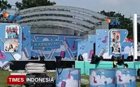 SCTV Hadirkan Karnaval Meriah di Pemalang, Ribuan Warga Padati Lapangan Simongklang