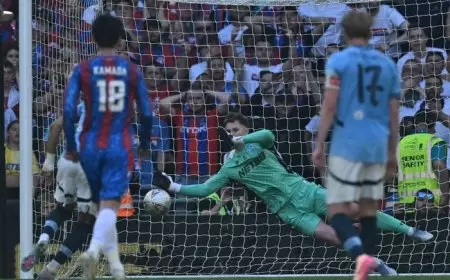 Crystal Palace Kejutkan Manchester City, Raih Gelar FA Cup Pertama dalam Sejarah