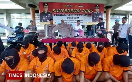 Operasi Pekat Semeru Tangkap Polisi Gadungan Perampas Harta Warga Banyuwangi