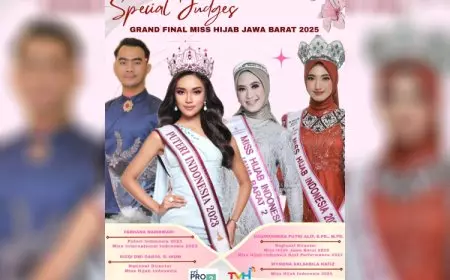 Panggung Final Miss Hijab Jawa Barat 2025 Siap Digelar, Hadirkan Jajaran Juri Istimewa