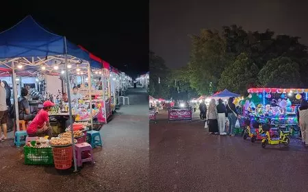 Pasar Malam Rampal, Wisata Malam Penuh Warna di Jantung Kota Malang