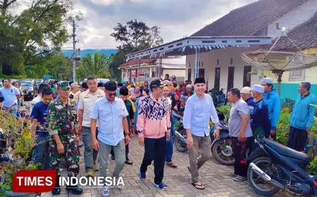 Anggota DPR RI Temui Warga Kaligedang Ijen Bondowoso, Ajak Jaga Kondusifitas