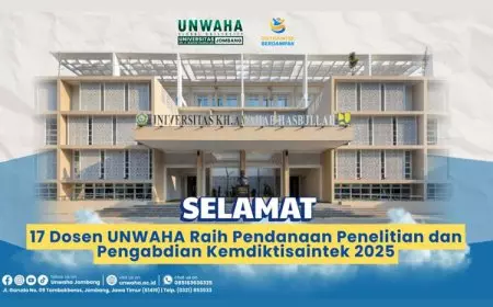 17 Dosen UNWAHA Raih Pendanaan Penelitian dan Pengabdian Kemdiktisaintek 2025