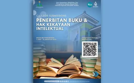 Dorong Dosen Produktif, Fakultas Syariah UIN KHAS Jember Bantu Terbitkan Buku dan HKI