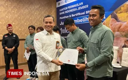 Jelang Idul Adha, BI Jember Latih dan Sertifikasi Juleha Banyuwangi