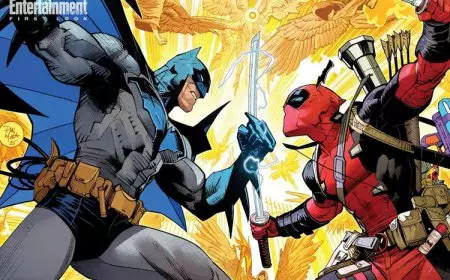 Gokil, Batman dan Deadpool Bertemu pada Proyek Crossover DC dan Marvel