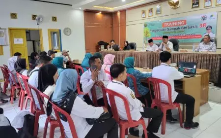Desa Tegalpanjang Gelar Pelatihan Pengelolaan Sampah Berbasis 3R