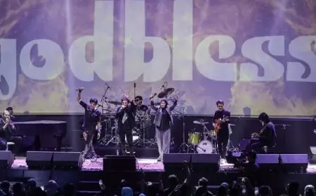 Band Legendaris God Bless Bakal Ramaikan Laga Timnas vs China