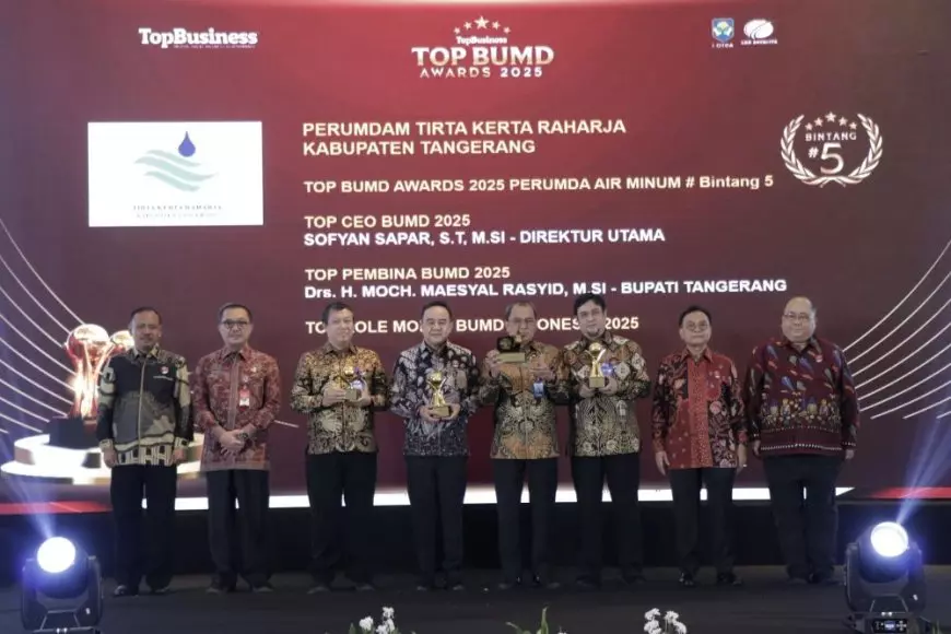 Penghargaan Top BUMD Awards 2025: Mendorong BUMD via GCG dan Digitalisasi