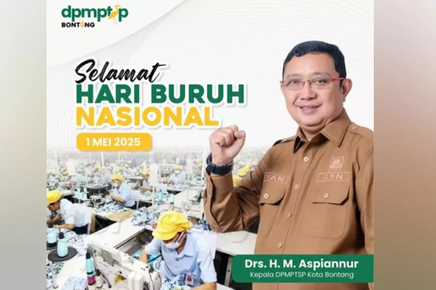 Kepala DPMPTSP Bontang Tentang Hari Buruh :  Kerja Keras Buruh adalah Fondasi Masa Depan Kota