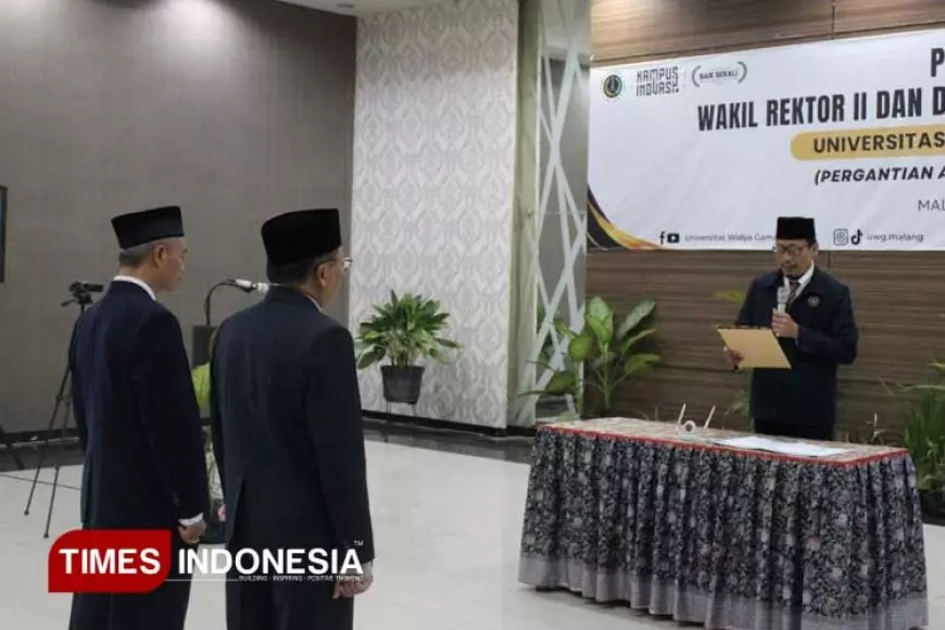 Wakil Rektor II UWG Malang, Siap Mengemban Amanah untuk Kesejahteraan dan Kemajuan Kampus