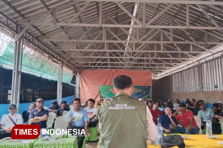Tingkatkan Kapasitas, Tenaga Kompeten Brigade Pangan Dilatih di Lempuing Jaya