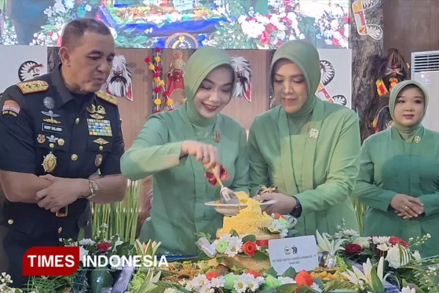 Cinta di Balik Seragam Hijau: Pesan Haru Pangdam V Brawijaya untuk Para Ibu Persit