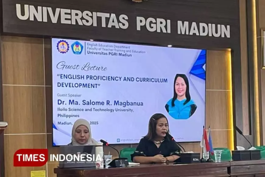 Implementasi Kerjasama dengan ISATU Philippines, UNIPMA Madiun Gelar Guest Lecture