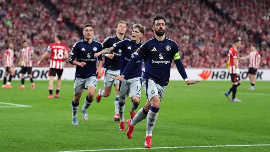 Manchester United Hancurkan Bilbao 3-0 di Leg Pertama Semifinal Liga Europa