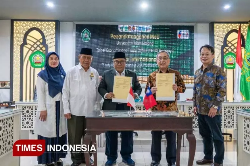 UNISMA Malang dan TETO Taiwan Surabaya Teken MoU Perluas Kerja Sama Pendidikan Internasional
