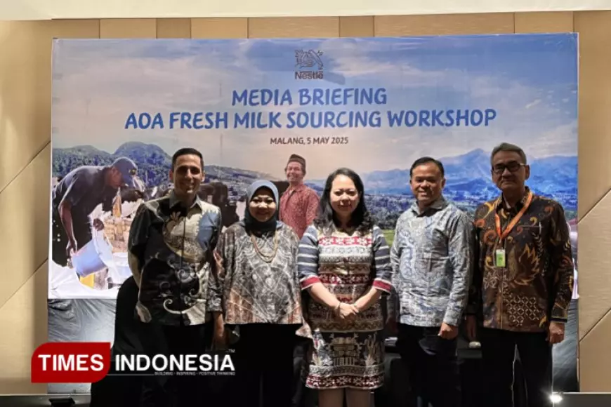 Susu Segar Asli Indonesia Dikenalkan ke Negara AOA