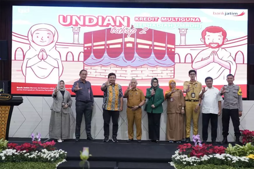 Apresiasi Nasabah, Bank Jatim Selenggarakan Pengundian Kredit Multiguna Berhadiah Umrah