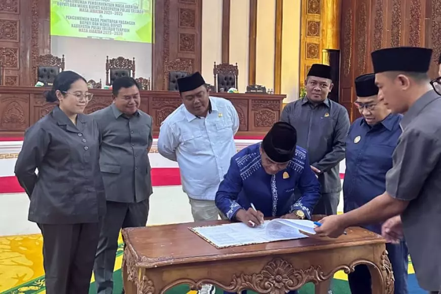 DPRD Taliabu Gelar Paripurna, Tetapkan Sashabila Mus dan La Ode Yasir sebagai Bupati dan Wakil Bupati