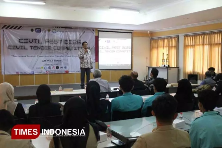 Enam Finalis Bersaing dalam “Civil Tender Competition” dalam Civil Fest 2025 UWG Malang
