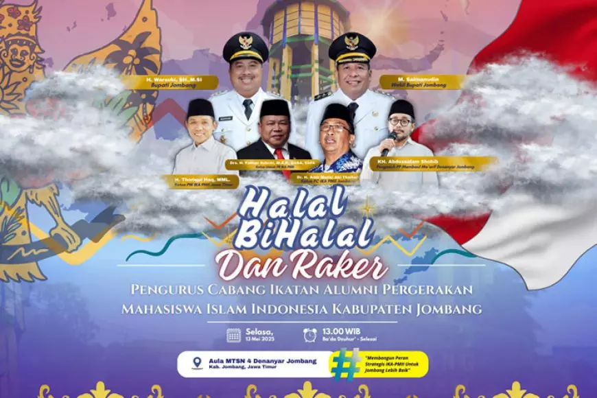 IKA PMII Jombang Gelar Halal Bihalal dan Raker untuk Membangun Peran Strategis Alumni