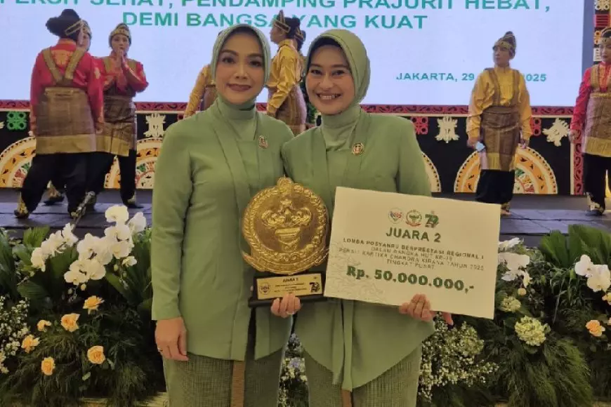 Posyandu Kemuning Yonif 521 Kediri Raih Juara 2 Nasional