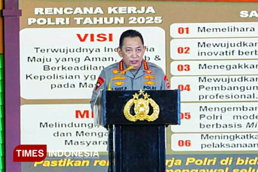 Kapolri Komitmen Perkuat SDM dan Slog untuk Dukung Pemerintah