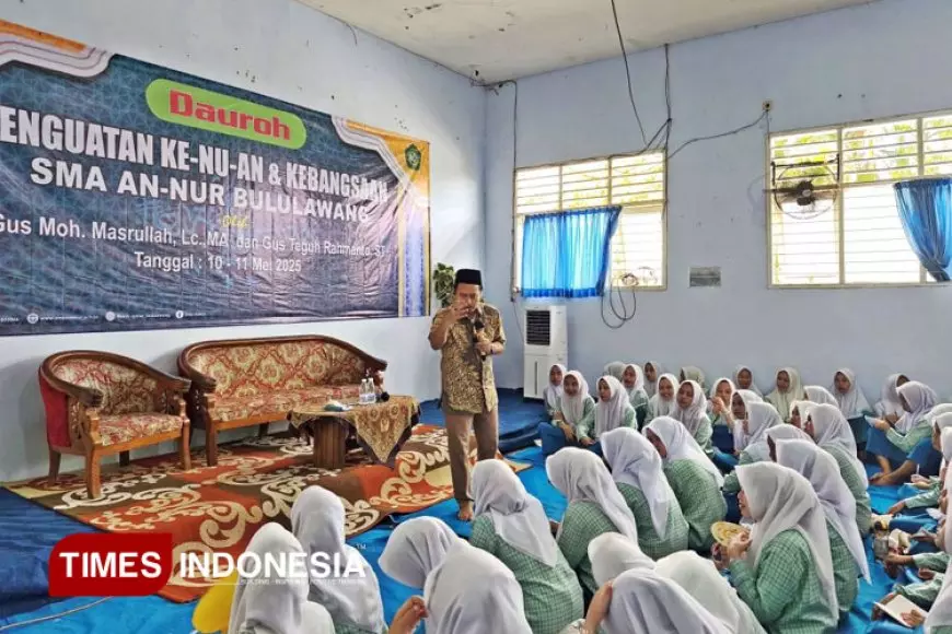 Dauroh Penguatan Ke-NU-an dan Kebangsaan Bekali Siswa SMA An Nur Malang Hadapi Tantangan Zaman