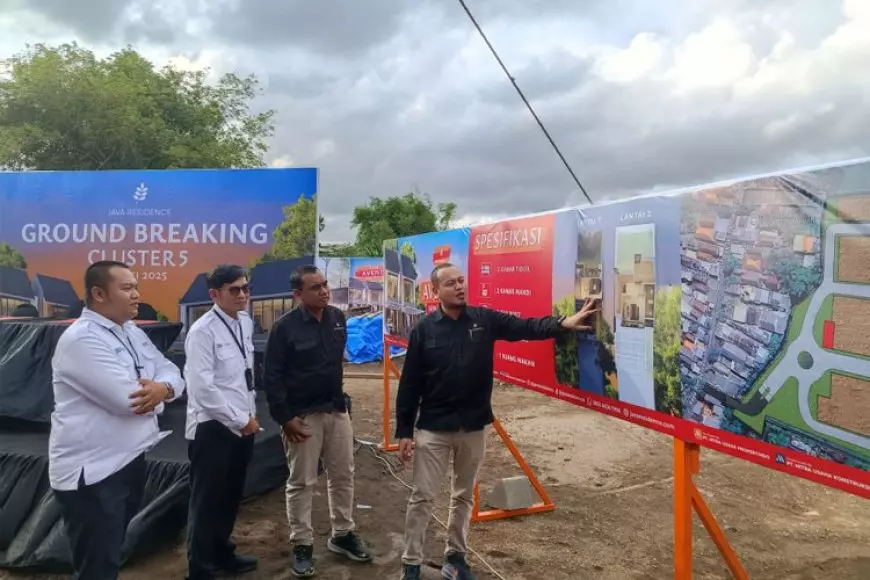 Java Residence Mulai Pembangunan Cluster 5 di Sukodono, Hadirkan Hunian Tropis Strategis