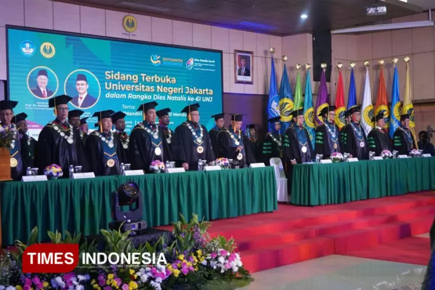 UNJ Gelar Sidang Terbuka dalam Rangkaian Dies Natalis ke-61 Tahun