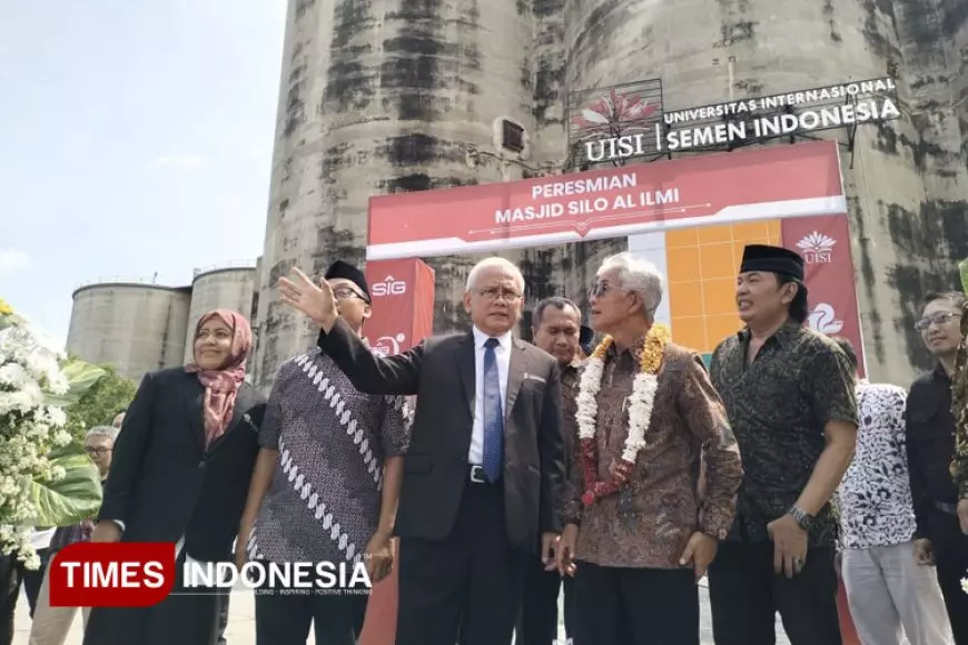 Pertama di Indonesia, Masjid Kampus UISI Berdiri Megah di Bekas Silo
