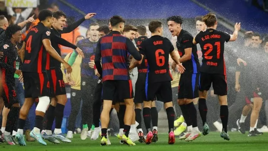 Barcelona Dinobatkan Sebagai Juara La Liga Setelah Kemenangan Derby yang Mendominasi Atas Espanyol