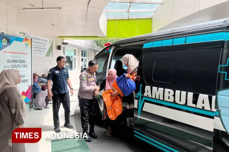 Bayi Sakit Diselamatkan Polisi Gresik, Tertolong Berkat Respon Cepat