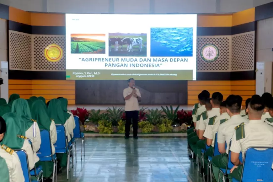 Kuliah Umum Polbangtan Malang, Anggota DPR Dorong Regenerasi Petani Muda