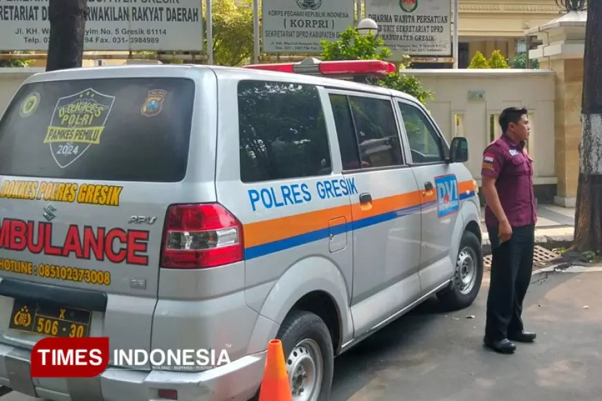Kapolres Gresik Luncurkan Ambulans Gratis, Beroperasi 24 Jam