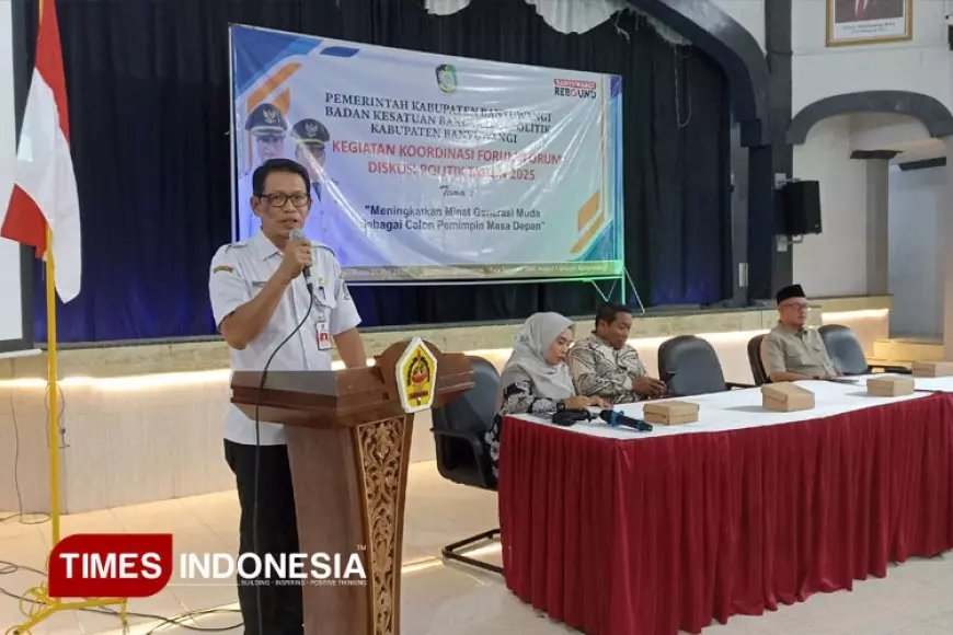 Bakesbangpol Banyuwangi Ajak Generasi Muda Tingkatkan Minat Sebagai Pemimpin Masa Depan