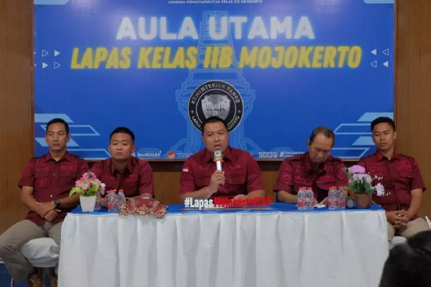 Lapas Mojokerto Larang Seluruh Pegawai Main Judol dan Game Online