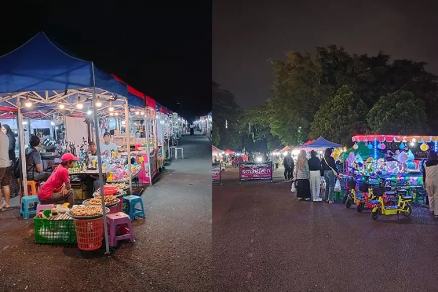Pasar Malam Rampal, Wisata Malam Penuh Warna di Jantung Kota Malang