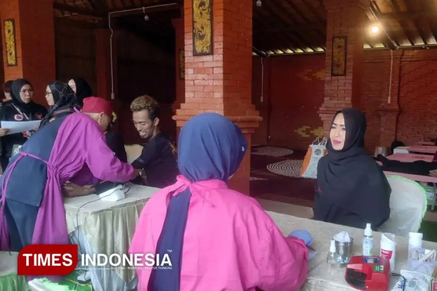 Setahun LSM Harimau Ditandai Donor Darah Bersama PMI Banjarnegara