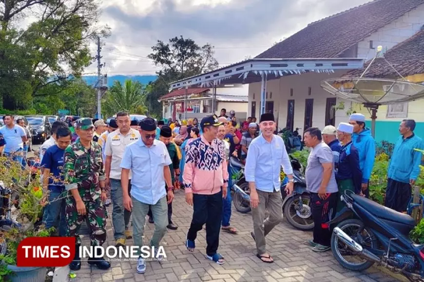Anggota DPR RI Temui Warga Kaligedang Ijen Bondowoso, Ajak Jaga Kondusifitas