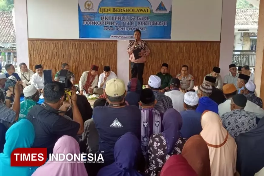 Rukun Guyub Saat Bupati Bondowoso Bertemu Warga Desa Kaligedang Pasca Insiden Pembakaran