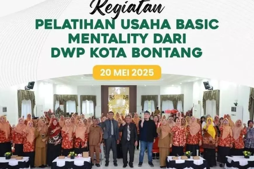 DWP DPMPTSP Bontang Apresiasi Pelatihan Basic Mentality