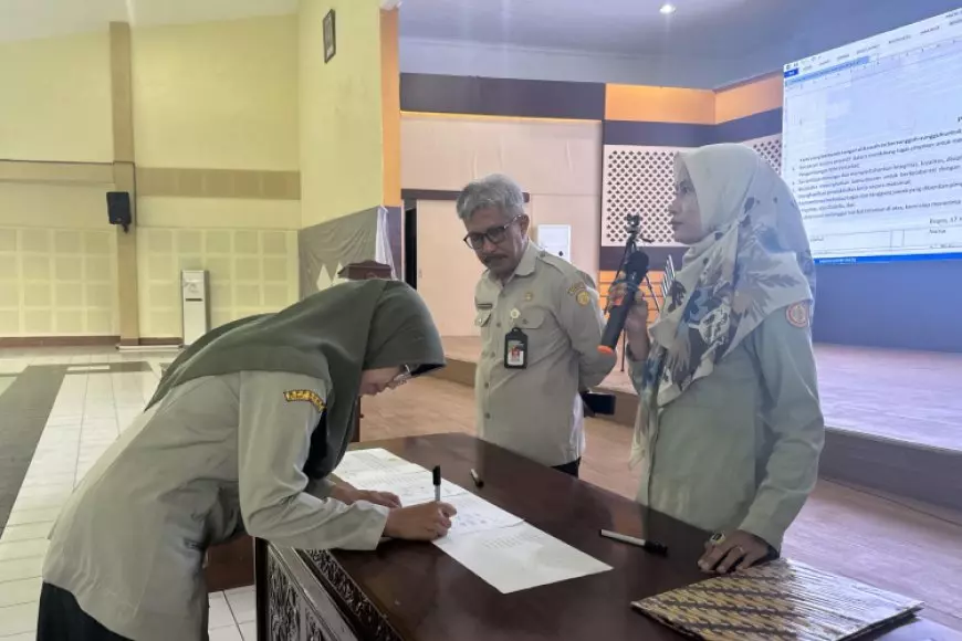 137 ASN Polbangtan Malang Teken Pakta Integritas