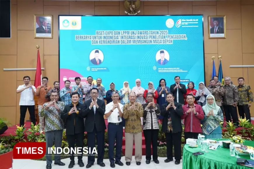 Rektor UNJ Dorong Riset Inovatif dan Berdampak dalam Riset Expo dan LPPM Award 2025