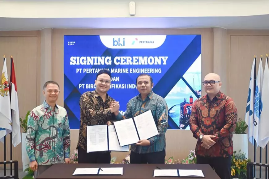 Pertamina Marine Engineering dan BKI Jalin Kerja Sama Strategis Maritim dan Energi Nasional