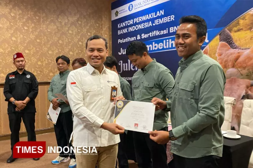 Jelang Idul Adha, BI Jember Latih dan Sertifikasi Juleha Banyuwangi