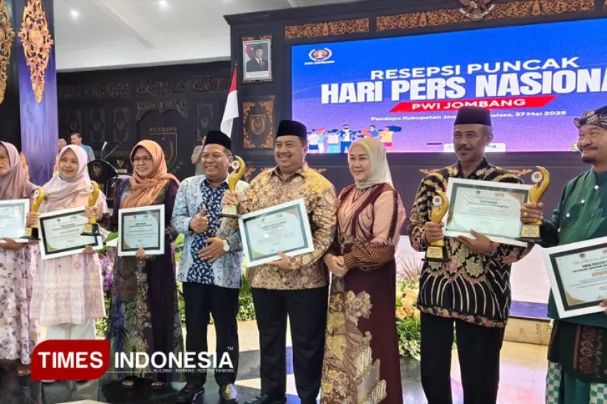 Malam Puncak HPN PWI Jombang, Pers Kawal Ketahanan Pangan dan Lingkungan