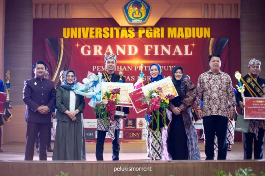 Meriah dan Sukses, Grand Final Pemilihan Putra Putri UNIPMA Madiun 2025